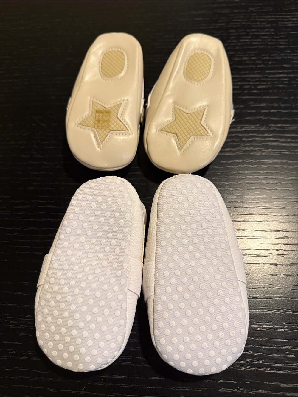Toddler Cream & Navy Slip-On Loafers Duo - Picture 2 of 2